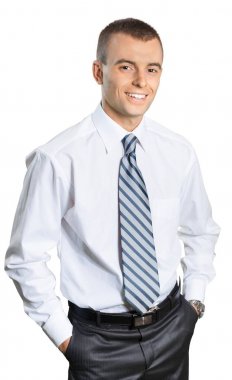 genç yakışıklı işadamı