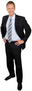 genç yakışıklı işadamı