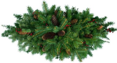 Arka plan üzerinde Noel şenlikli süslemeleri