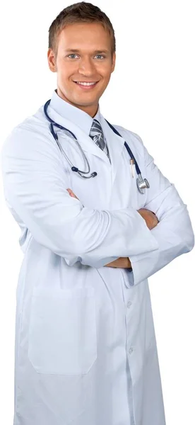 Handsome young male doctor — Stock Photo, Image