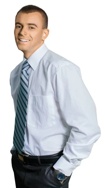 Young handsome businessman — Stock Photo, Image