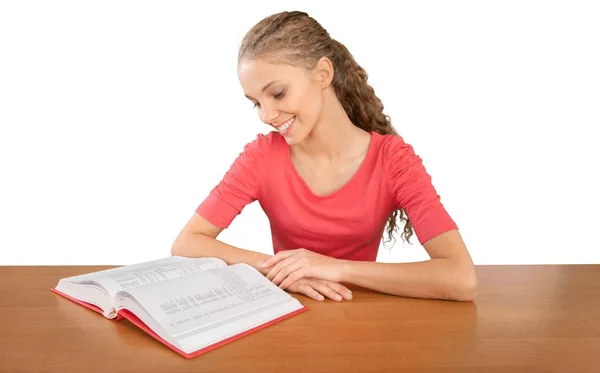 Estudiante bastante joven — Foto de Stock