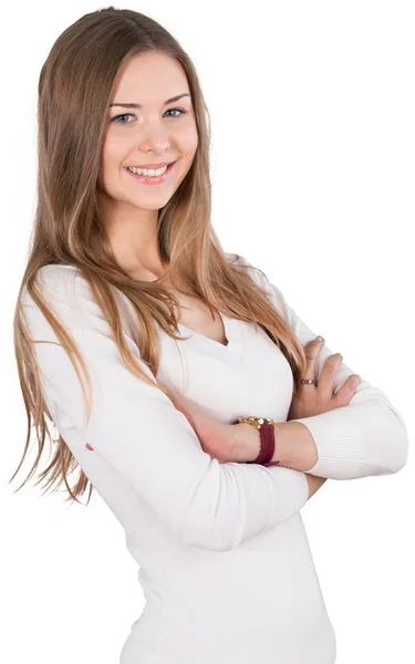 Young cute woman — Stock Photo, Image