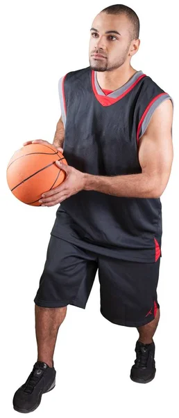 Joven jugador de baloncesto — Foto de Stock