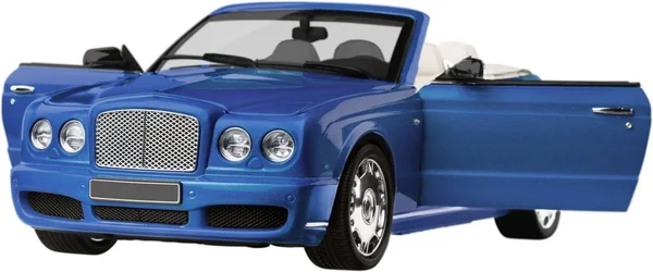 Nya eleganta blå bil — Stockfoto