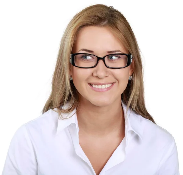 Business woman in suit — Stock Photo, Image