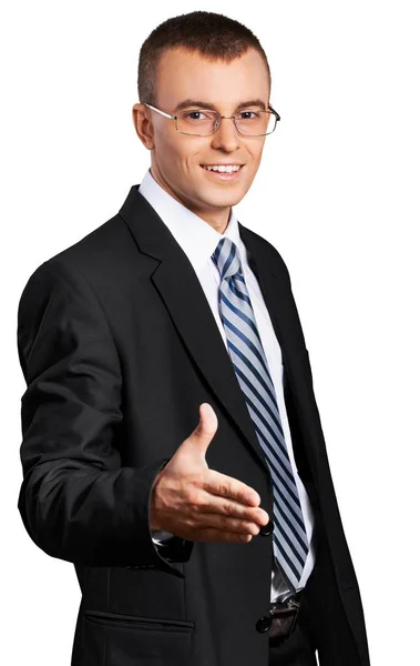 Young handsome businessman — Stock Photo, Image