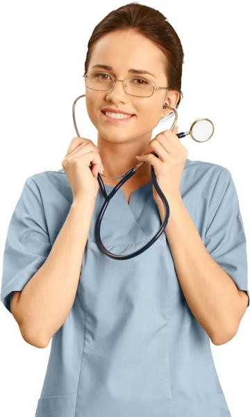 Mujer joven médico — Foto de Stock