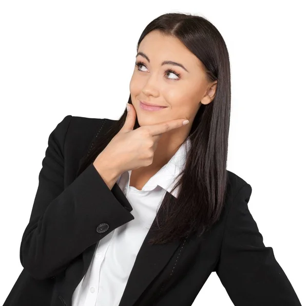 Retrato de una joven empresaria —  Fotos de Stock