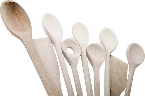 Wooden Spoons or Kitchen Utensil — Stock Photo, Image