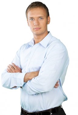 genç yakışıklı işadamı