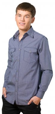 Yakışıklı genç adam.