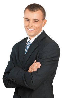 genç yakışıklı işadamı