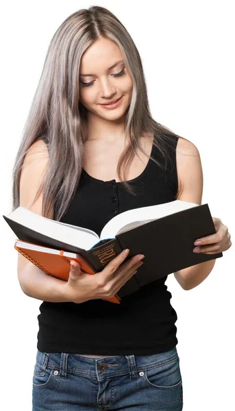 Pretty young woman student — Stock Photo, Image