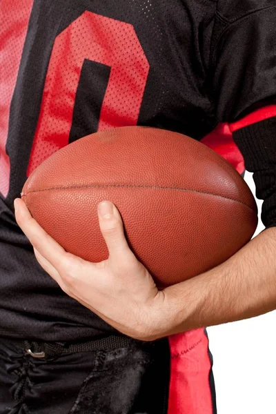 American Football Spieler Hintergrund — Stockfoto