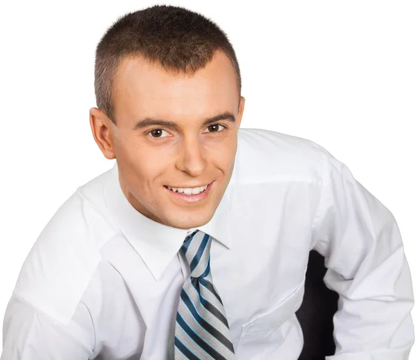 Young handsome businessman — Stock Photo, Image