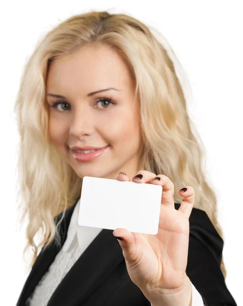 Portrait of young businesswoman — Stock Photo, Image