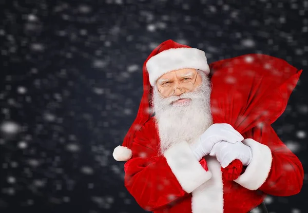 Retrato de Santa Claus — Foto de Stock