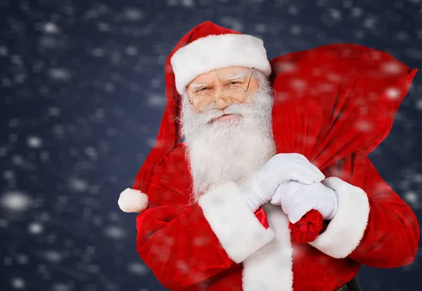 Retrato de Santa Claus — Foto de Stock