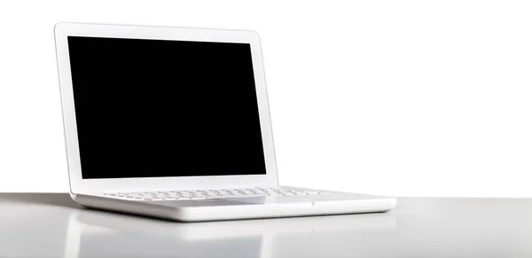 Laptop com tela em branco — Fotografia de Stock