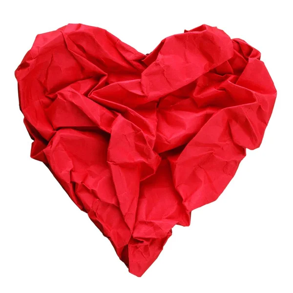 Červené Světlé Srdce Pozadí — Stock fotografie