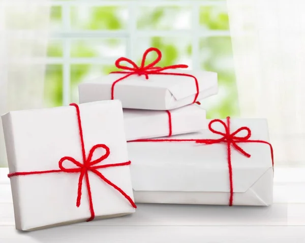 Scatole regalo carino — Foto Stock