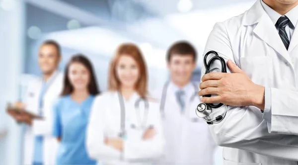 Tre säkra läkare — Stockfoto