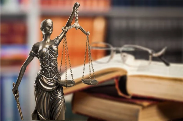 Themi symbool van Justitie — Stockfoto