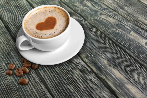 Café latte isolado — Fotografia de Stock