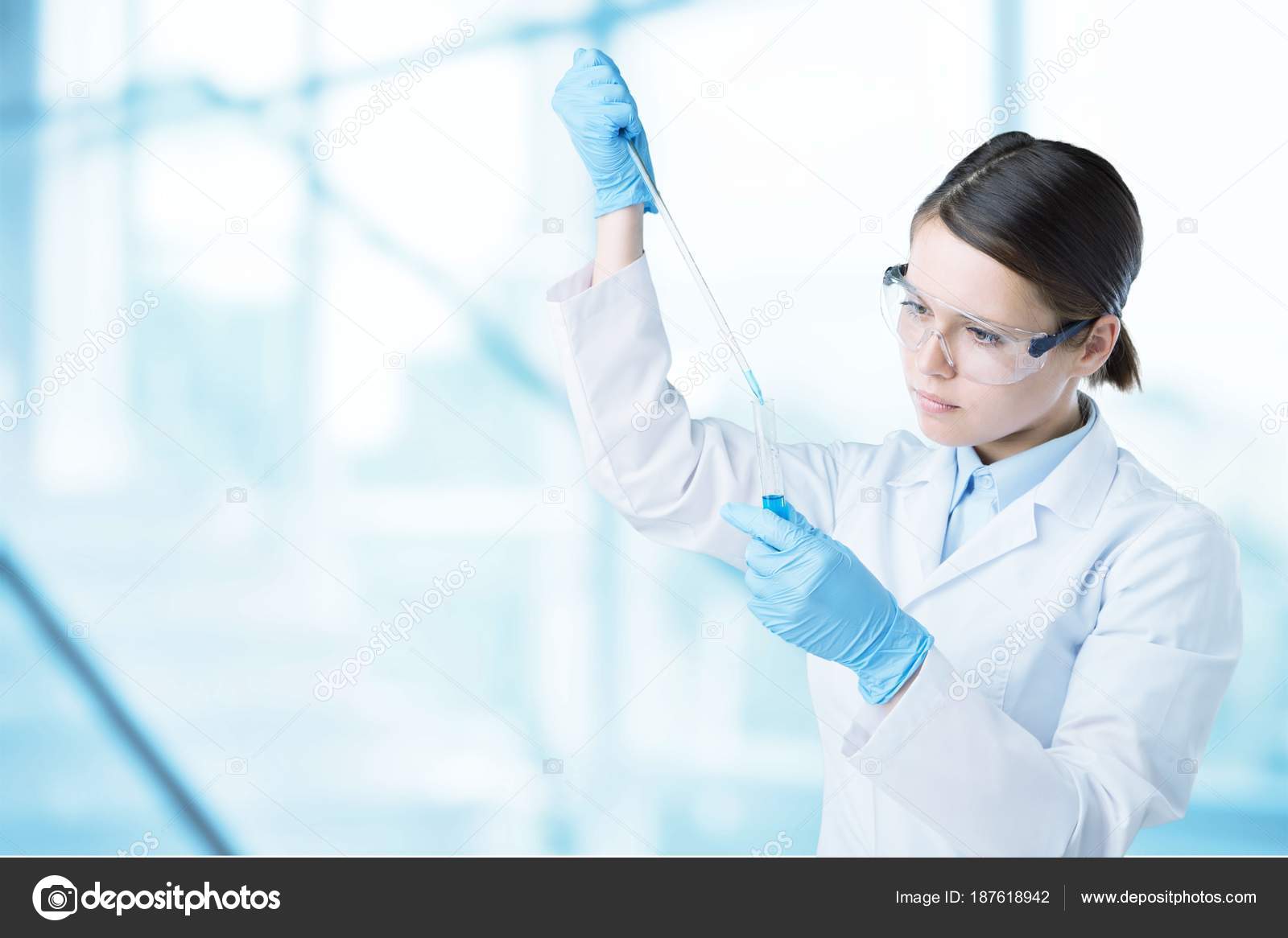 Young Female Scientist Stock Photo C Billiondigital 187618942