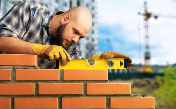 Ritratto Giovane Professionista Lavoro Sfondo — Foto Stock