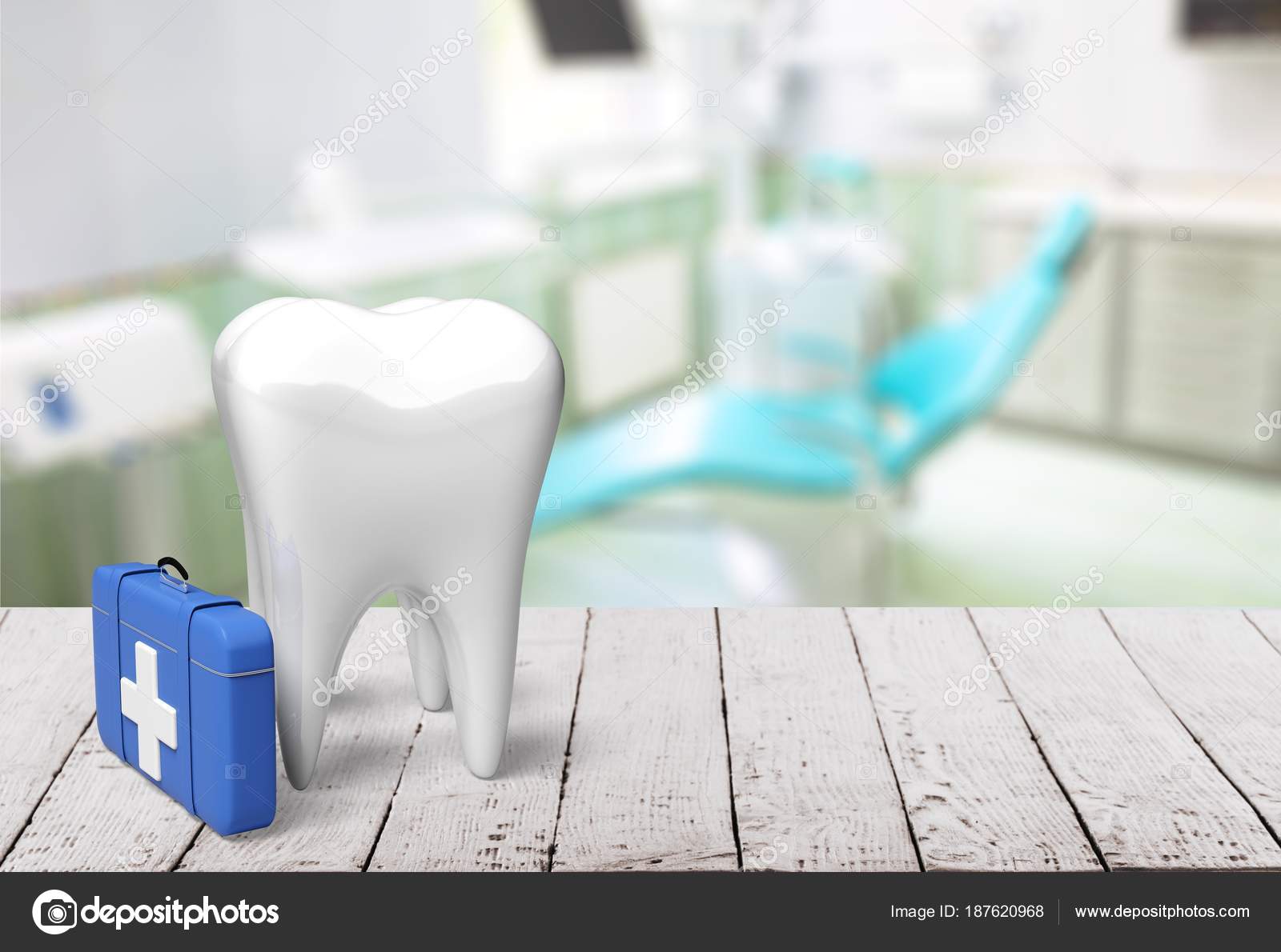 Big Tooth First Aid Kit Stock Photo by ©billiondigital 187620968