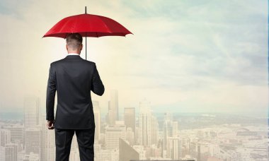 genç yakışıklı işadamı