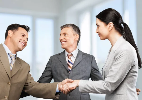 Handshake of business people — Stock Photo, Image