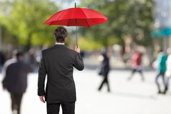 Young handsome businessman — Stock Photo, Image