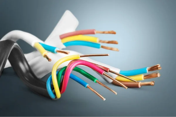 Ekranowany kabel elektryczny — Zdjęcie stockowe