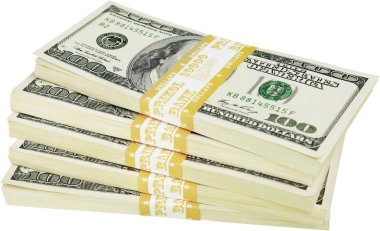 izole para yığını 