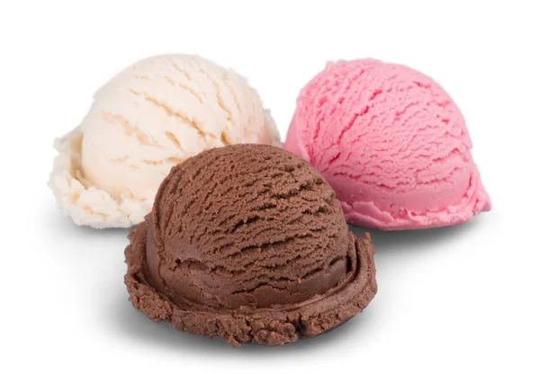 Varie palline gelato — Foto Stock