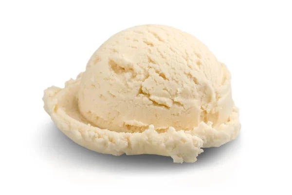 Вкусное Мороженое Мяч Заднем Плане — стоковое фото