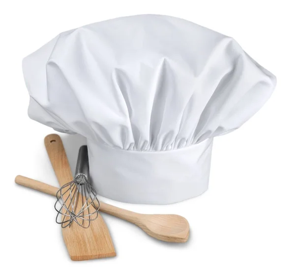 White chef hat — Stock Photo, Image