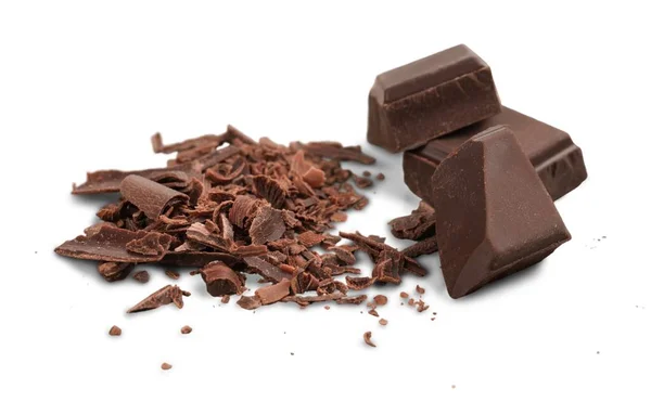 Des morceaux de délicieux chocolat — Photo