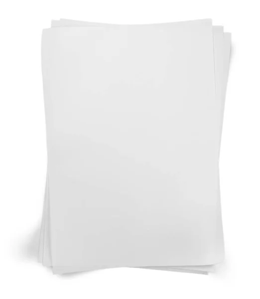 Blank Papers Background — Stock Photo, Image