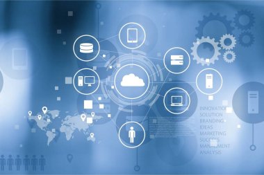 Simgelerle bulut hesaplamasının dijital bileşimi