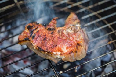 Izgara et yakın çekim görüntüsü