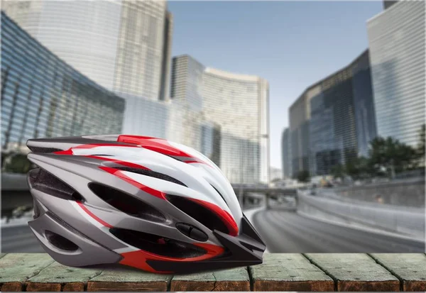 Велосипедный Шлем Фоне — стоковое фото