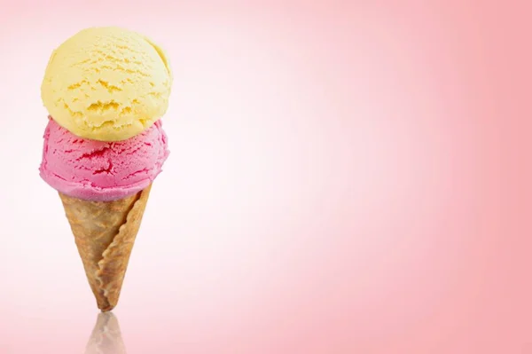 Színes Fagylalt Háttérben — Stock Fotó