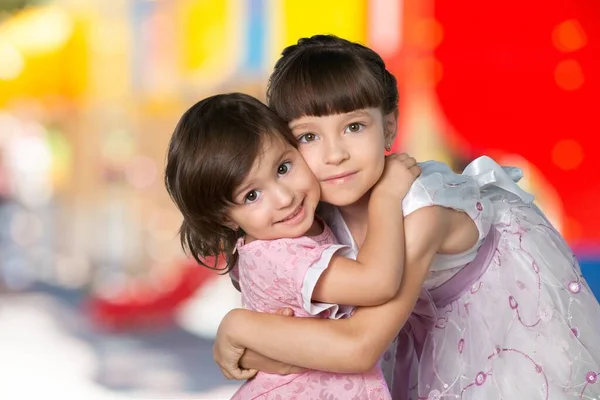 Duas Lindas Meninas — Fotografia de Stock