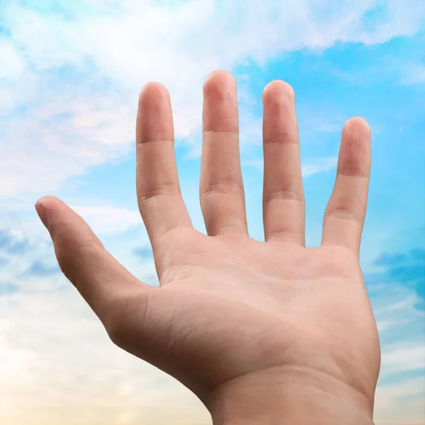 Человеческие Пальцы Крупным Планом — стоковое фото