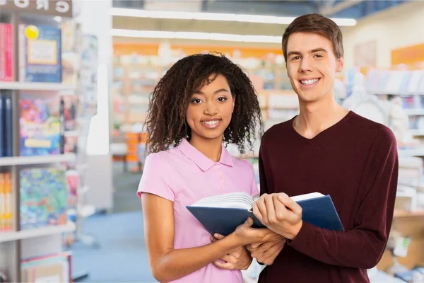 Bored Male Student Hands Face Sitting Desk While Teacher Standing — Stock Photo, Image