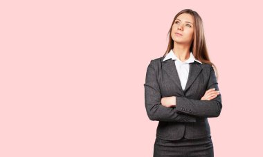 Genç ve güzel bir kadının portresi